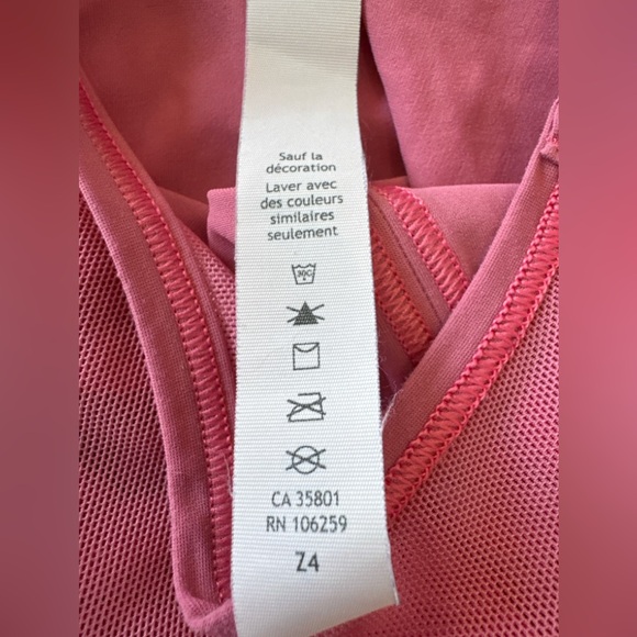 Lululemon Sculpt Tank | Coral Pink | Loose Fit Run Top - Picture 7 of 7